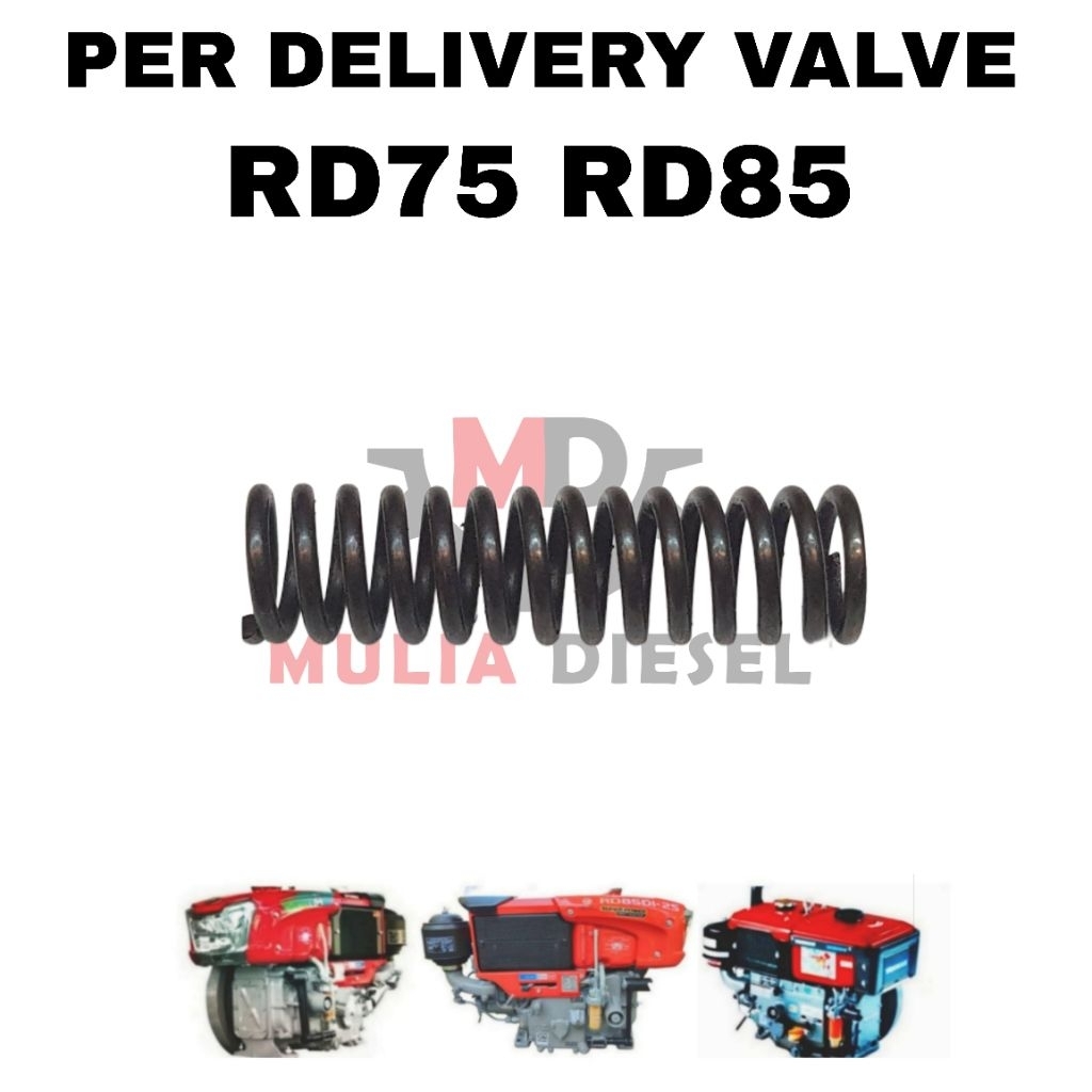 Per Delivery Valve Mesin Penggerak Diesel RD75 RD85 Kubota