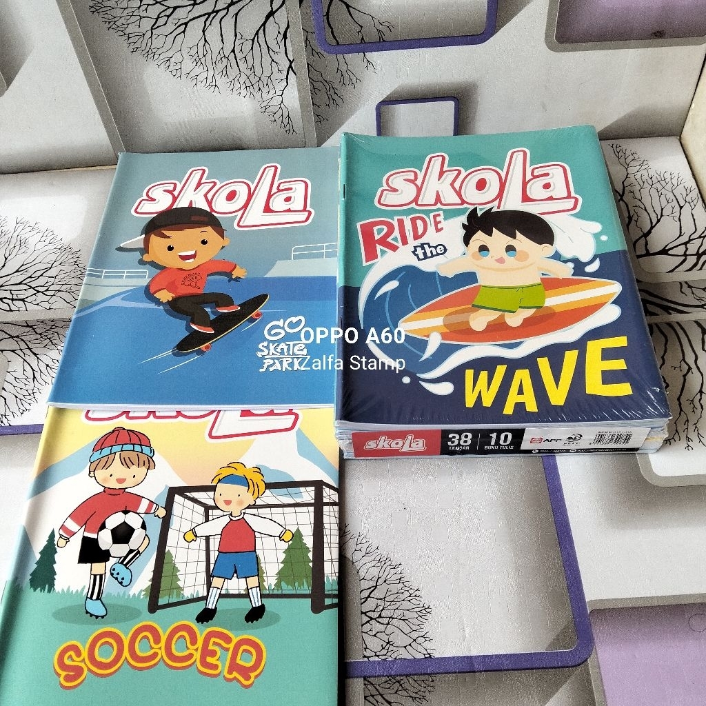 

Buku Tulis SKOLA 38 LEMBAR(10Pcs)