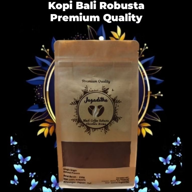 

Kopi bali robusta | Jagaditha | Premium Quality | 250 Gram
