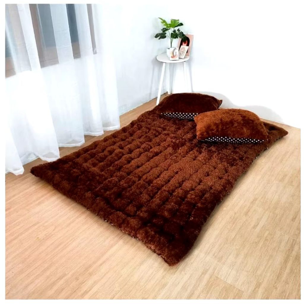 KASUR BULU RASFUR PREMIUM/TILAM TAHU BULU RASFUR KAPOK PREMIUM ORIQINAL SERBAGUNA