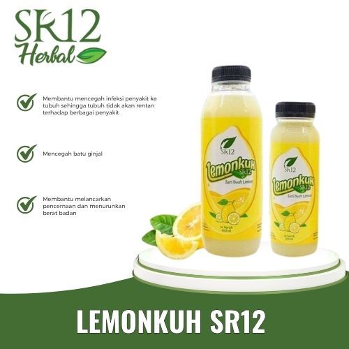 

Lemonkuh SR12 Sari Buah Lemon Asli Minuman Herbal Daya Tahan Tubuh dan Diet Alami 250 ml 500 ml