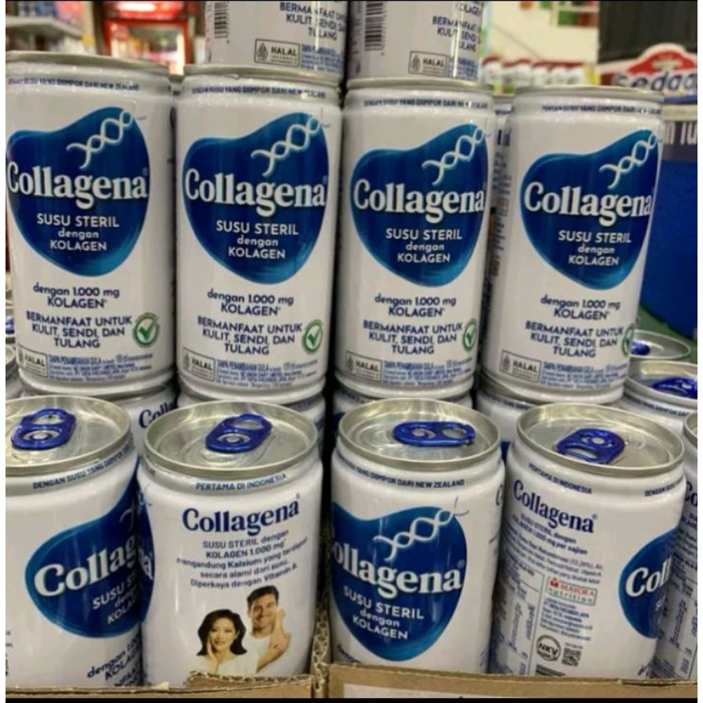 

BELI 6 FREE CONTAINER Collagena Susu Steril Kolagen Susu Cair 189ml