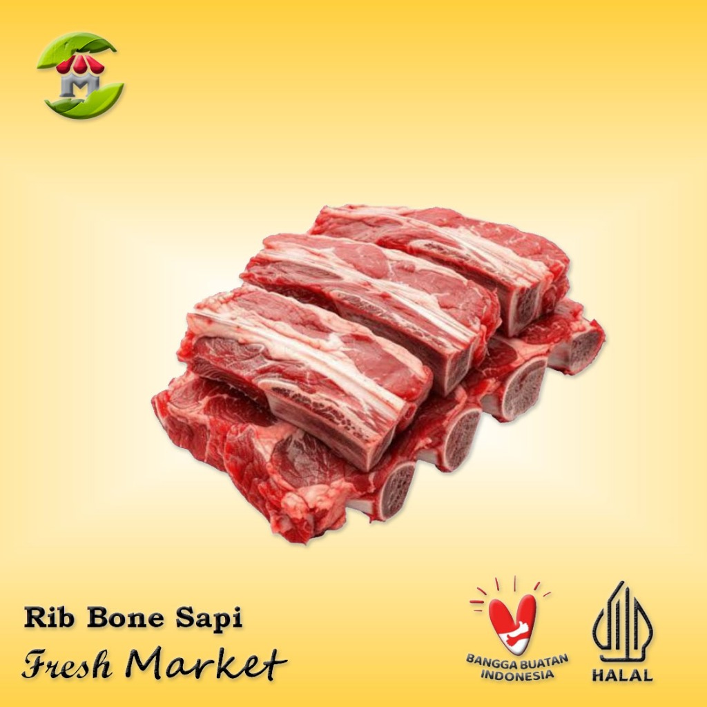 

[JAKBAR] Rib Bone Tulang Iga Sapi Import AUS Pack 450gr - 500gr