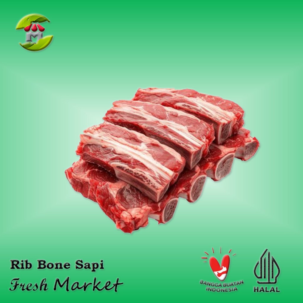 

[JAKPUS] Rib Bone Tulang Iga Sapi Import AUS Pack 450gr - 500gr
