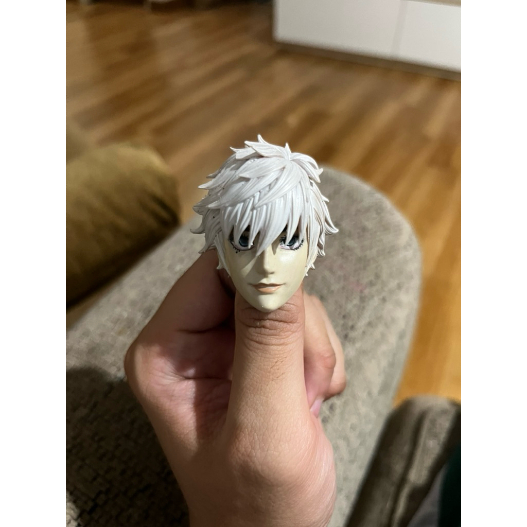 Head Sculpt - Custom Head Sculpt Jujutsu Kaisen - Gojo Satoru [KITBASH 1/6]