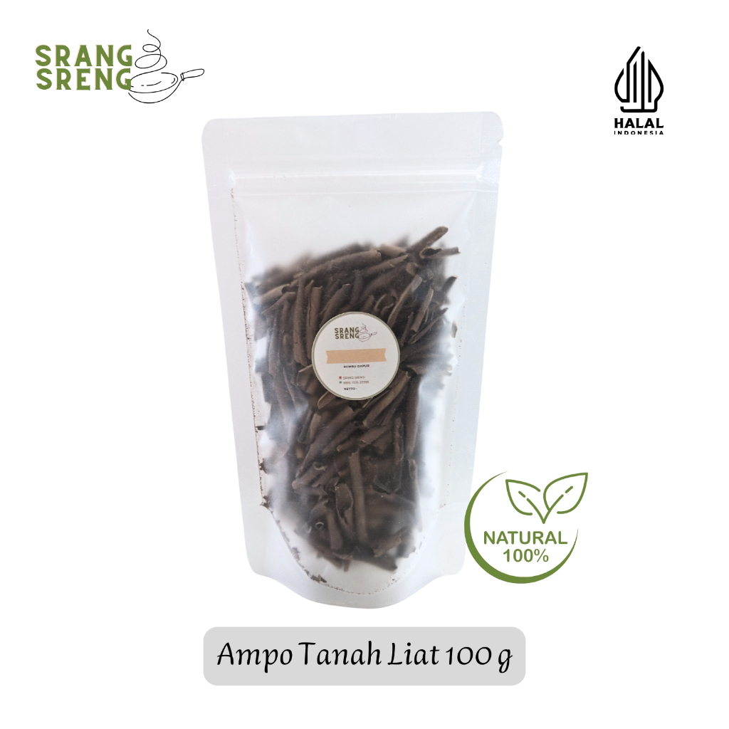 

Ampo Tanah Liat 50 gr & 100 gr | Ampo Penghilang Rasa Pahit | Tanah Liat Sangrai