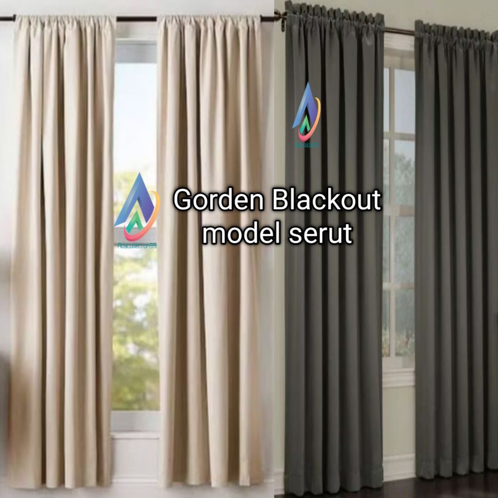 Gorden Blackout Polos Glossy Model Serut