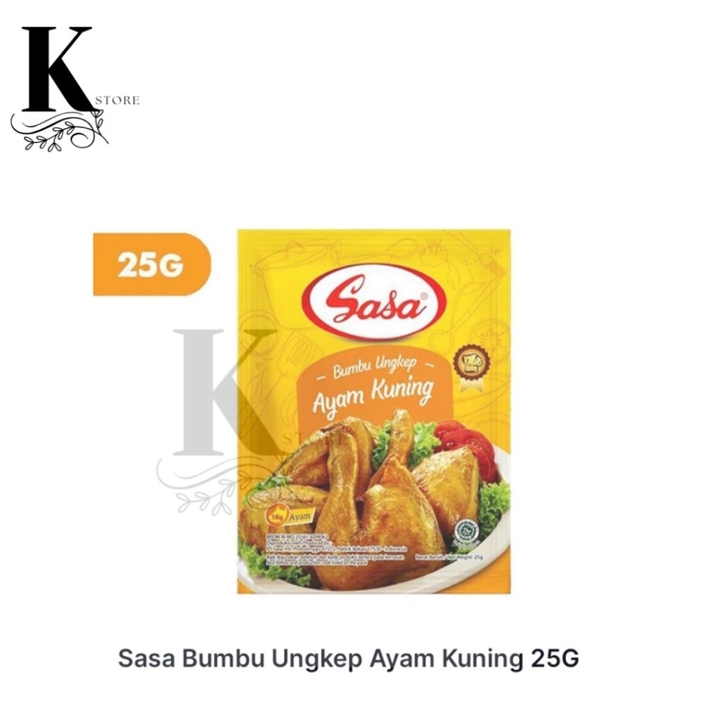 

Sasa Bumbu Ungkep Ayam Kuning 25 Gr