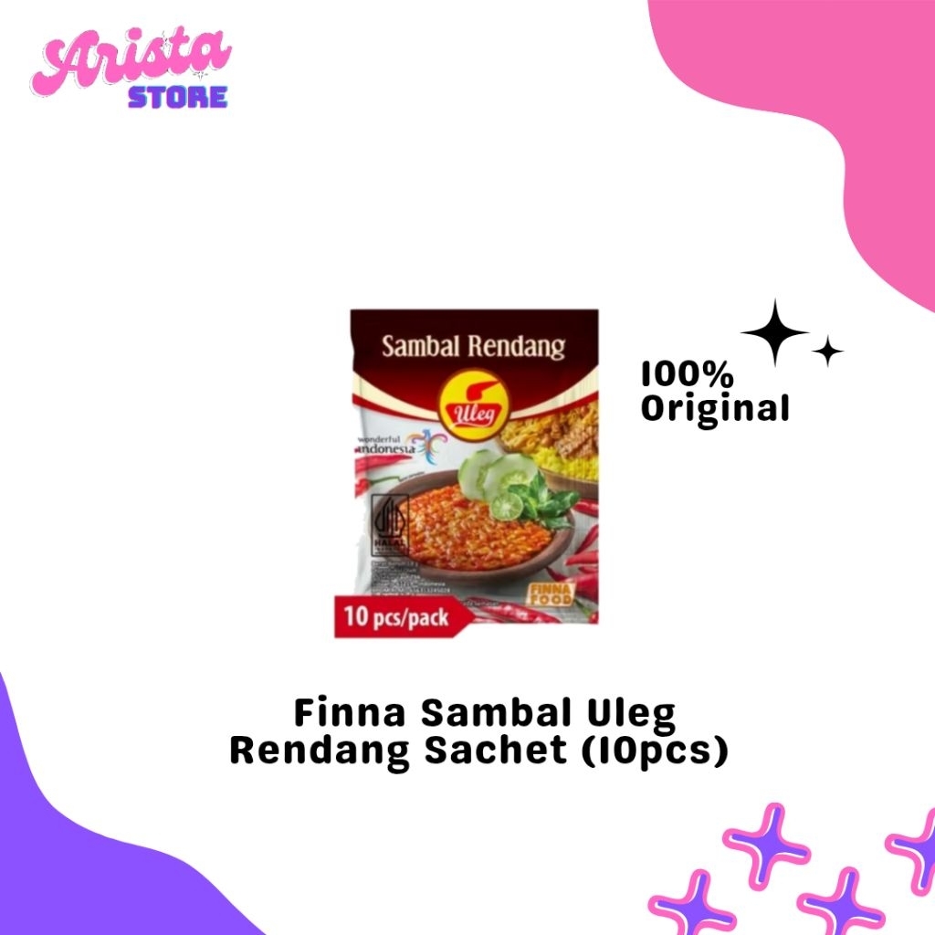 

Finna Sambal Uleg Rendang Sachet isi 10pcs