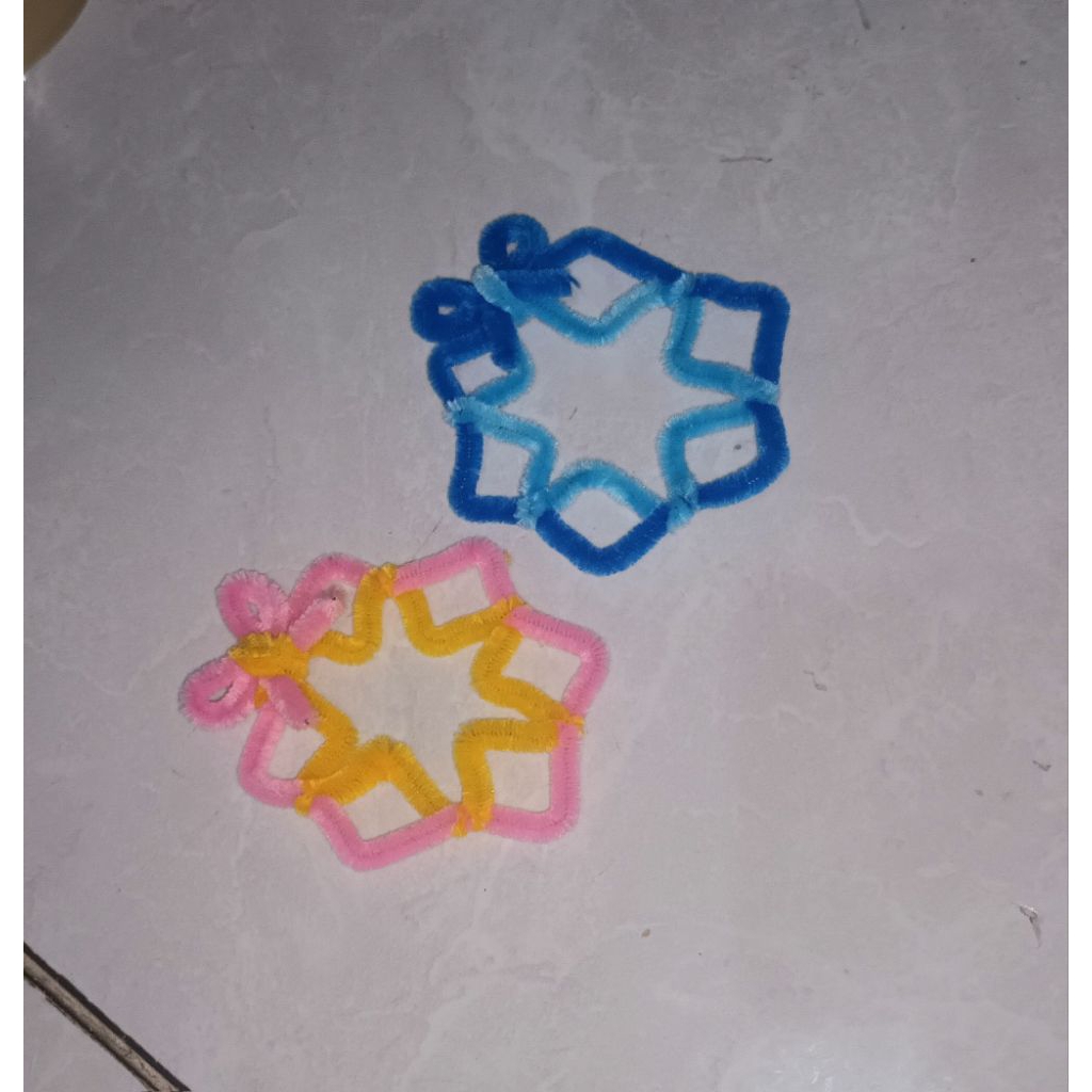 Ornamen dari Kawat Bulu / Frozen Kawat Bulu / Aksesoris Kawat Bulu / Dekorasi Kawat Bulu / Hiasan da