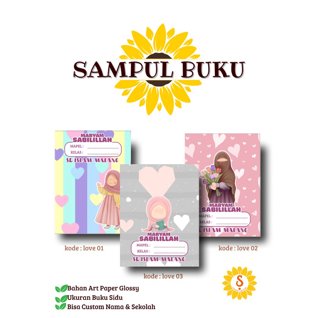 

Sampul Buku Motif Custom