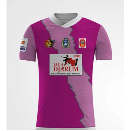 Jersey Persik Kediri Home Away Third 2006