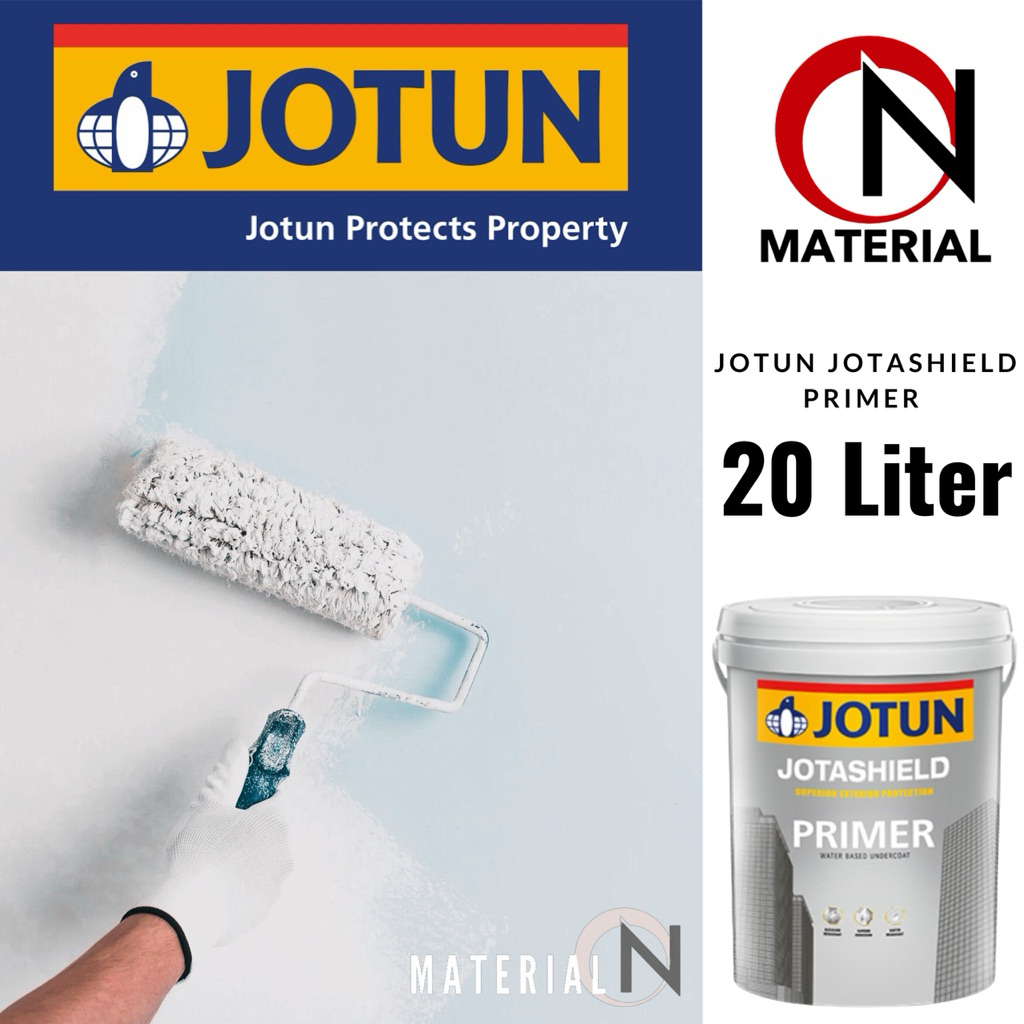CAT DASAR TEMBOK EXTERIOR JOTUN JOTASHIELD PRIMER 20 Liter / Anti Alkali WALL SEALER PRIMER