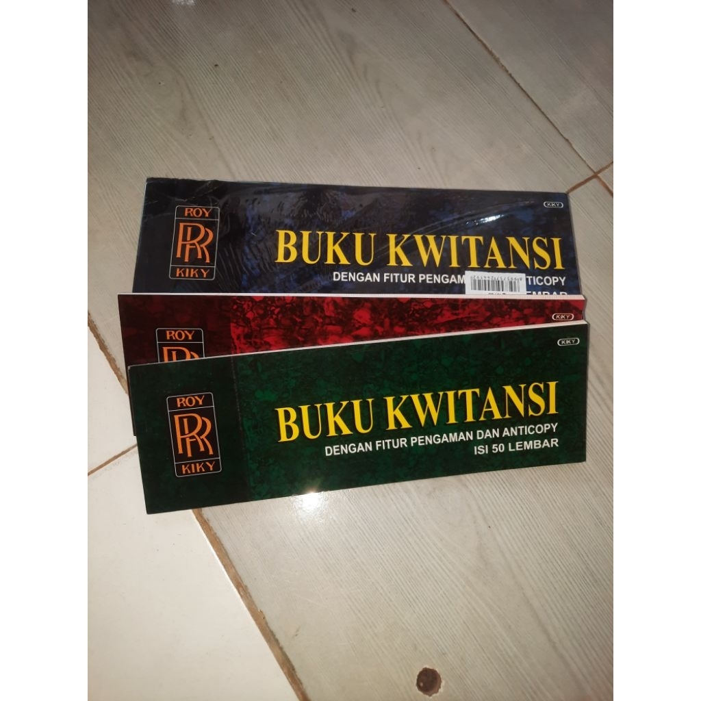 

BUKU KIKY KWITANSI BESAR DAN KECIL