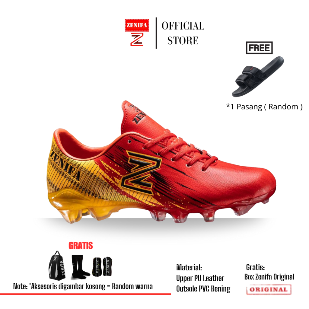 Zenifa - Sepatu Bola Pria FG Zenifa Chimera Mini Soccer Dewasa Terbaru 2025