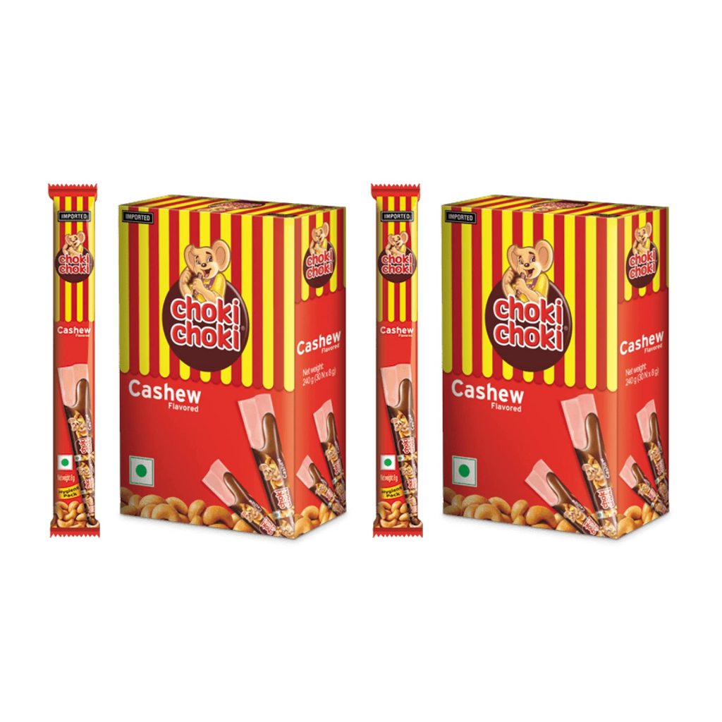 

Choki Choki Chococashew Box isi 20 x 10 gram