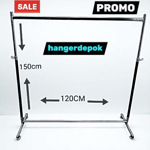 PAKE RODA GAWANG KOTAK UKURAN 120CM + RODA GAWANG