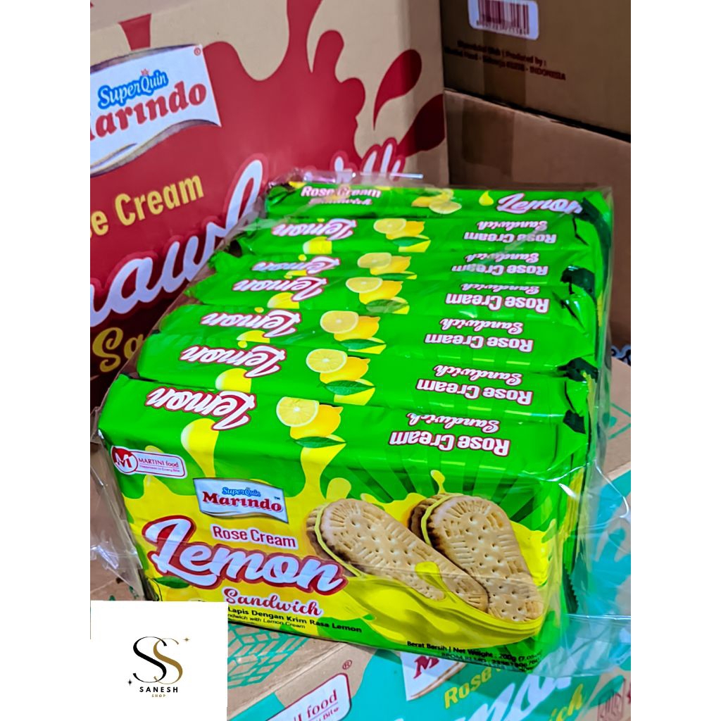 

ROSE CREAM LEMON SANDWICH, ISI 7 BUNGKUS - jajan lebaran, biskuit, jajan hajatan, cemilan