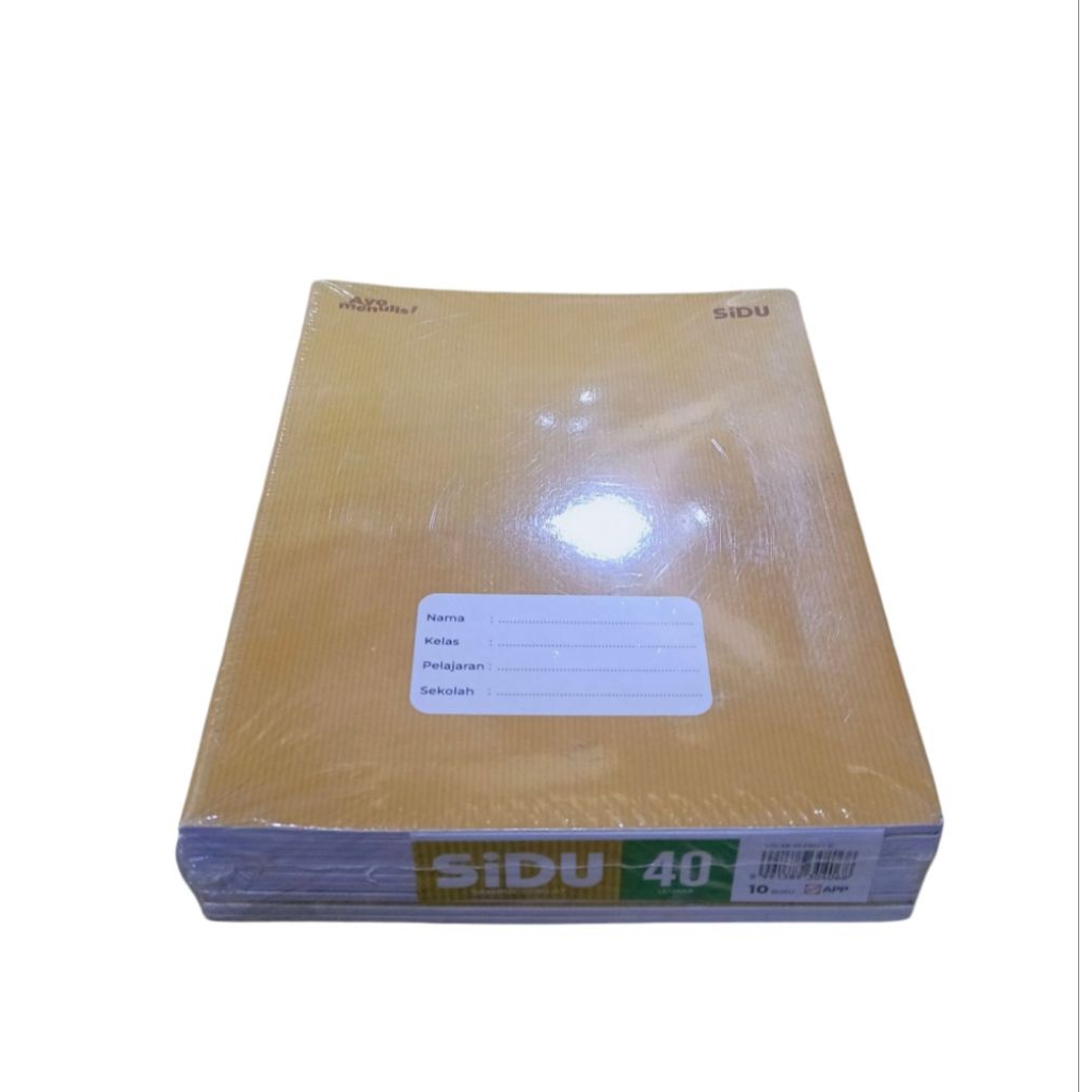 

BUKU SIDU 40 SAMPUL COKLAT