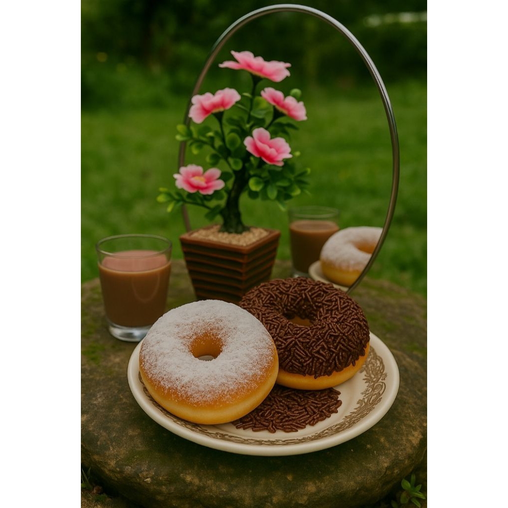 

Paket Duo Donat Gula & Coklat – Donat Enak Isi 2 Murah