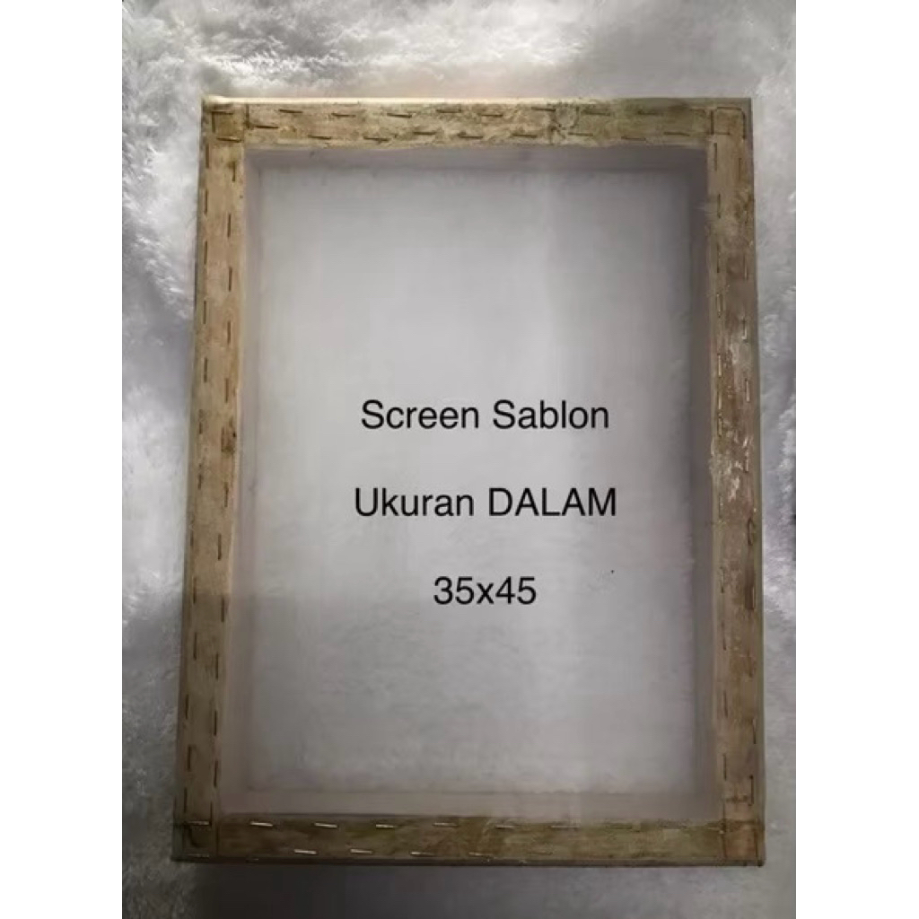 

Screen Sablon 35x45 (T180 PUTIH SEFAR)