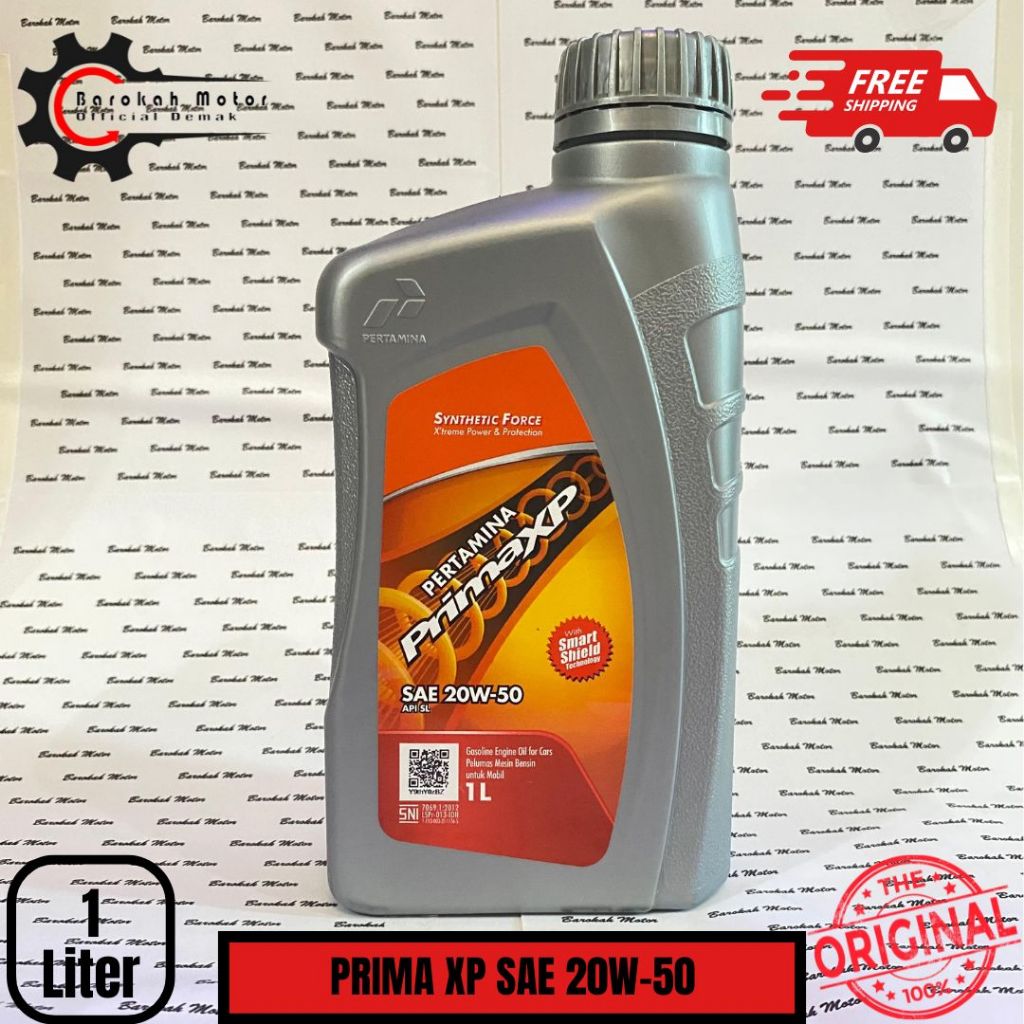 OLI PRIMA XP NEW PRIMA XP 1 LITER SAE 20W-50 PERTAMINA