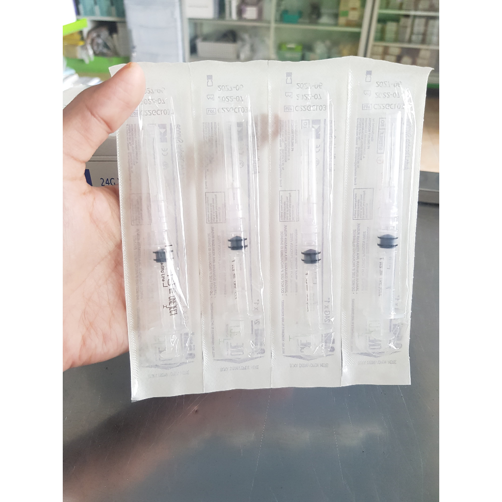 Oneject Syringe/ spuit vaksin 0,5 ml / ONEJECT