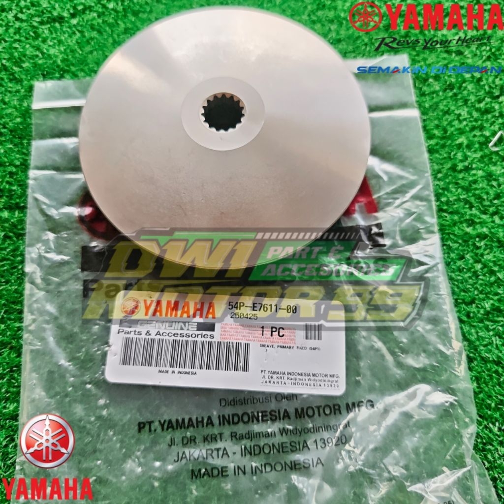 KIPAS PULLY DEPAN MIO J GT SOUL GT X RIDE 115 ORIGINAL YAMAHA