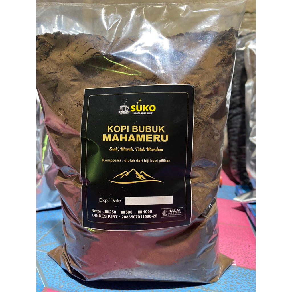 

Promo kopi bubuk MAHAMERU 1KG (1000gr)