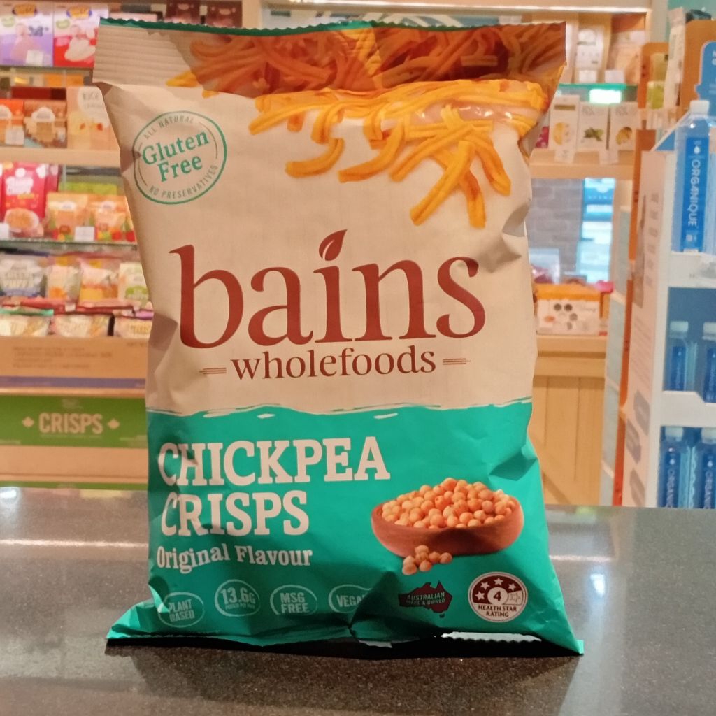 

Chickpea Chips, Original Flavour by Bains 100gr