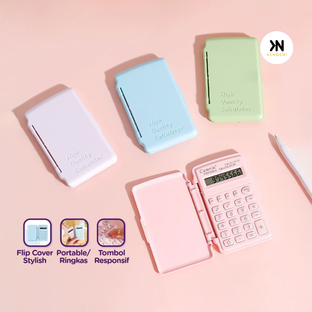

Kalkulator Mini Flip Cover Warna Pastel Stylish Desain Portable Untuk Sekolah Kuliah Dan Kantor