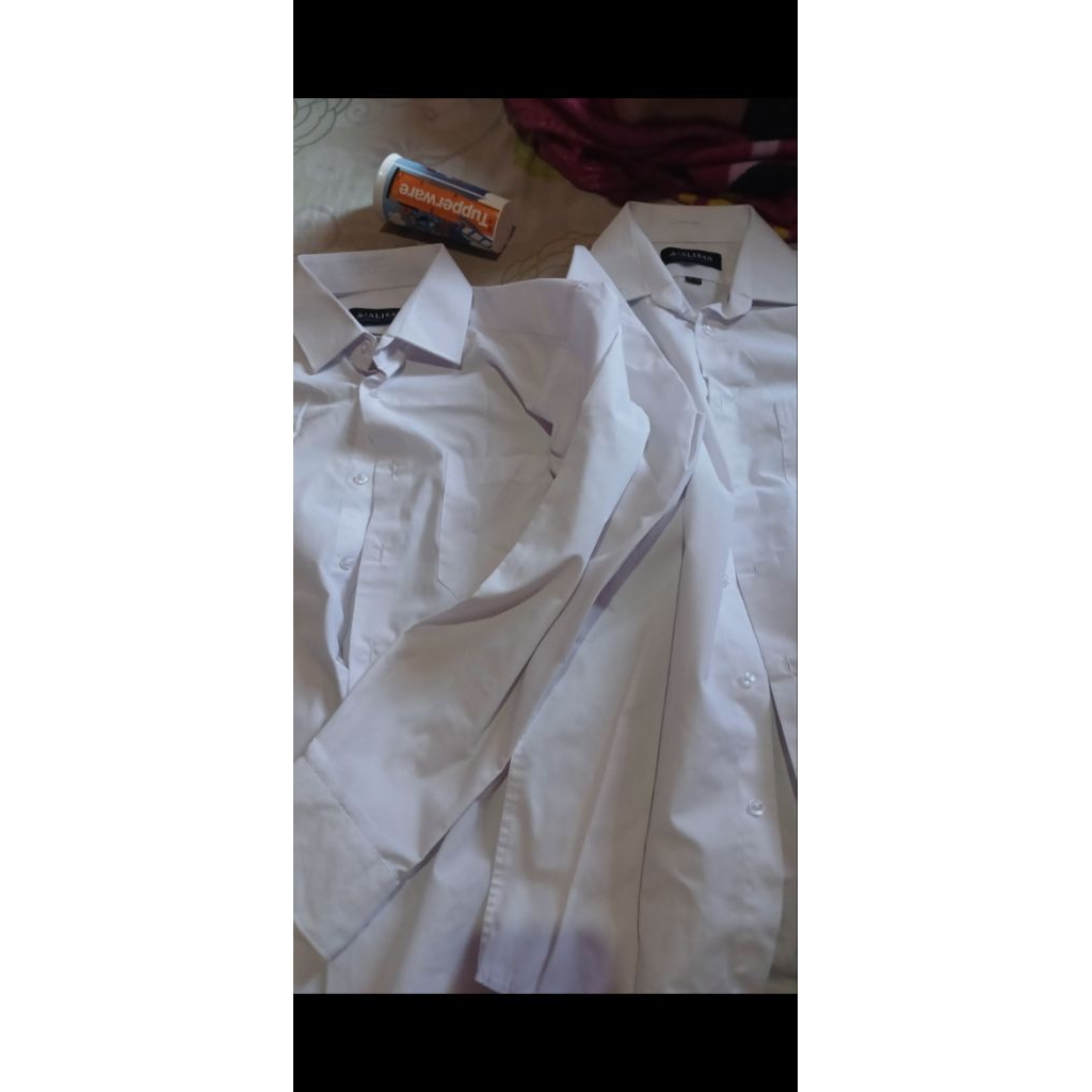 preloved kemeja alisan putih