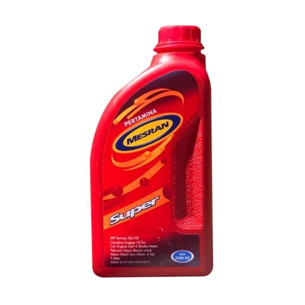 Oli Pertamina Mesran Super - 1 Liter