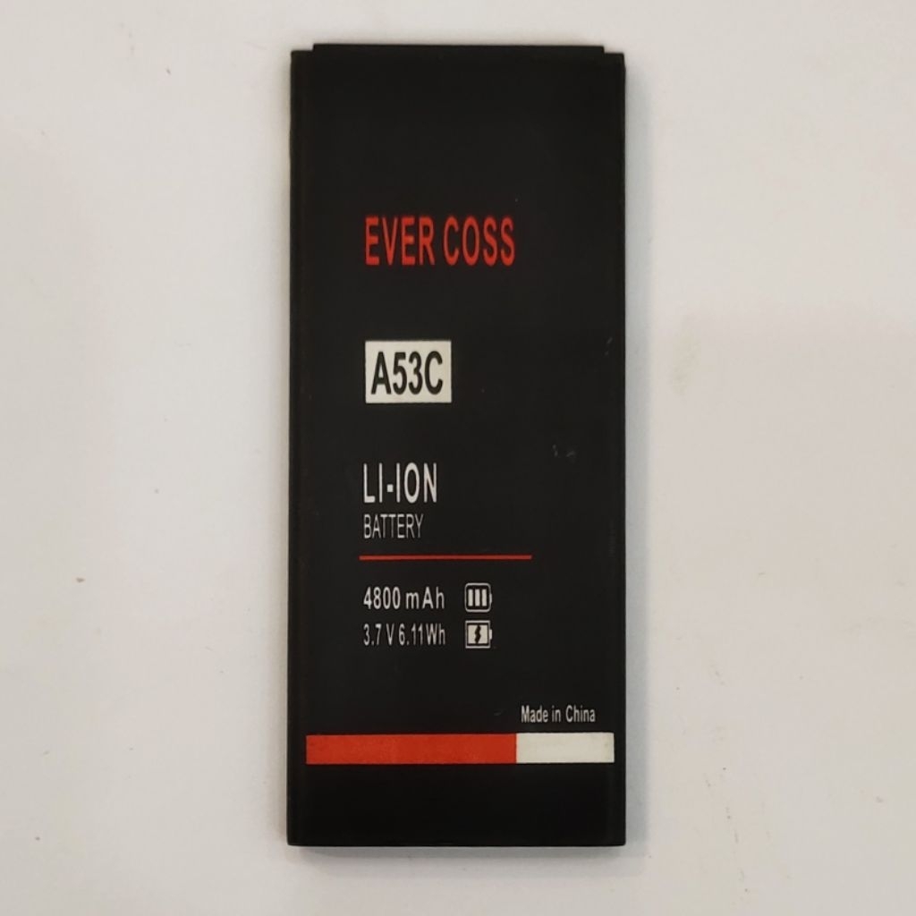 BATERAI EVERCOSS A53C / BATTERY EVERCOSS A53C / BATRE EVERCOSS A53C ORIGINAL