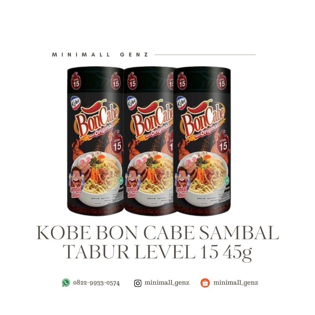 

Kobe BonCabe Sambal Tabur Level 15