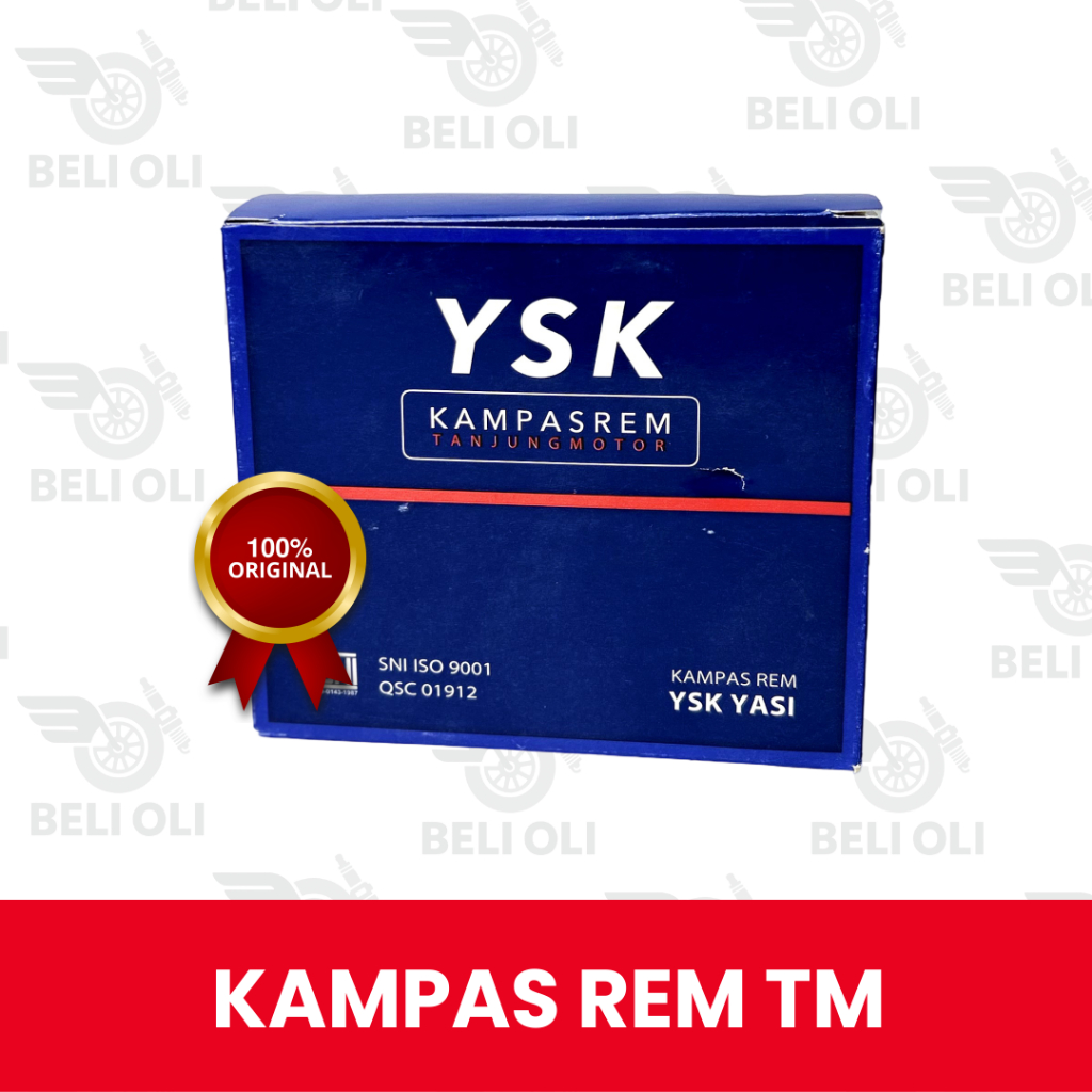 (BELI OLI) Kampas Rem YSK Tromol  (Belakang) RX King (YSK YASI)