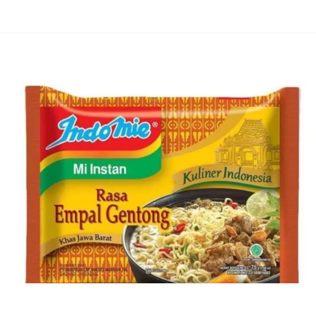 

(isi 3pcs) Indomie kuah empal gentong