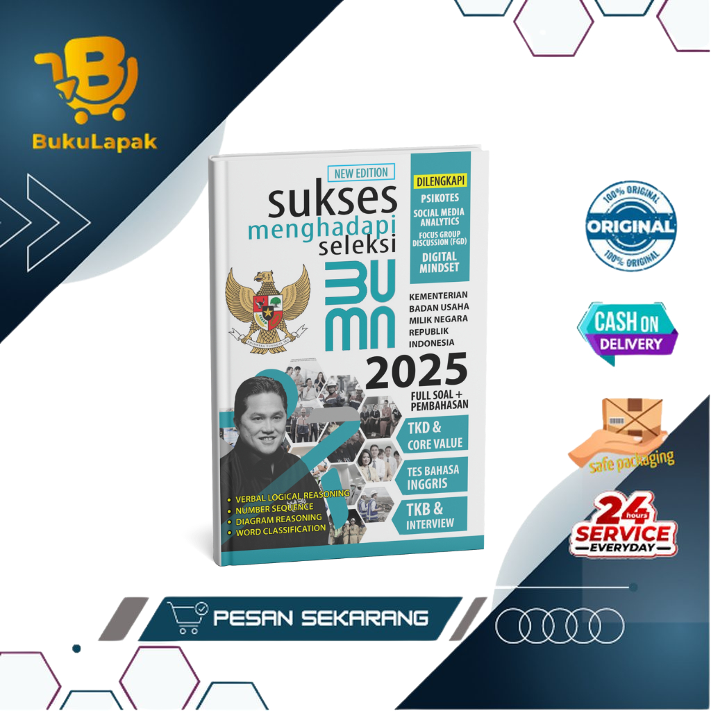 Buku Tes BUMN - SUKSES MENGHADAPI BUMN 2025 - BUMN 2025
