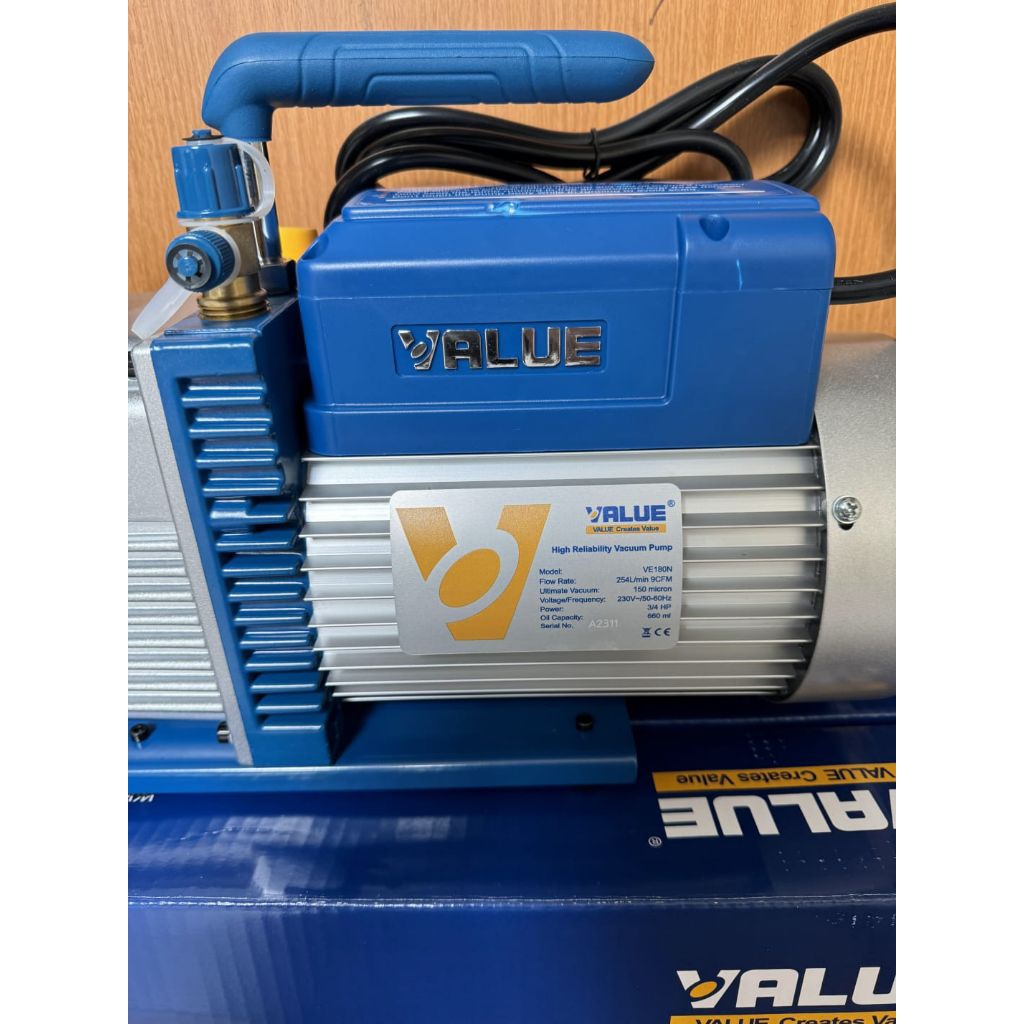 VACUUM PUMP VALUE VE180N | VACUUM PUMP 3/4HP MERK VALUE