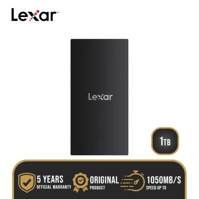 SSD External Lexar SL300 1TB - 2TB SSD Eksternal Portable USB-C USB-A