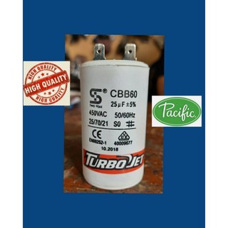 Kapasitor Turbo Jet colok 25 uf pompa air wasser pc 250 ea otomatis automatic jet pump tangki tabung