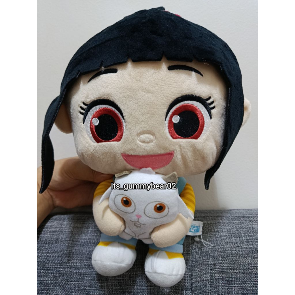 Boneka Despicable me Minion Agnes & lucky