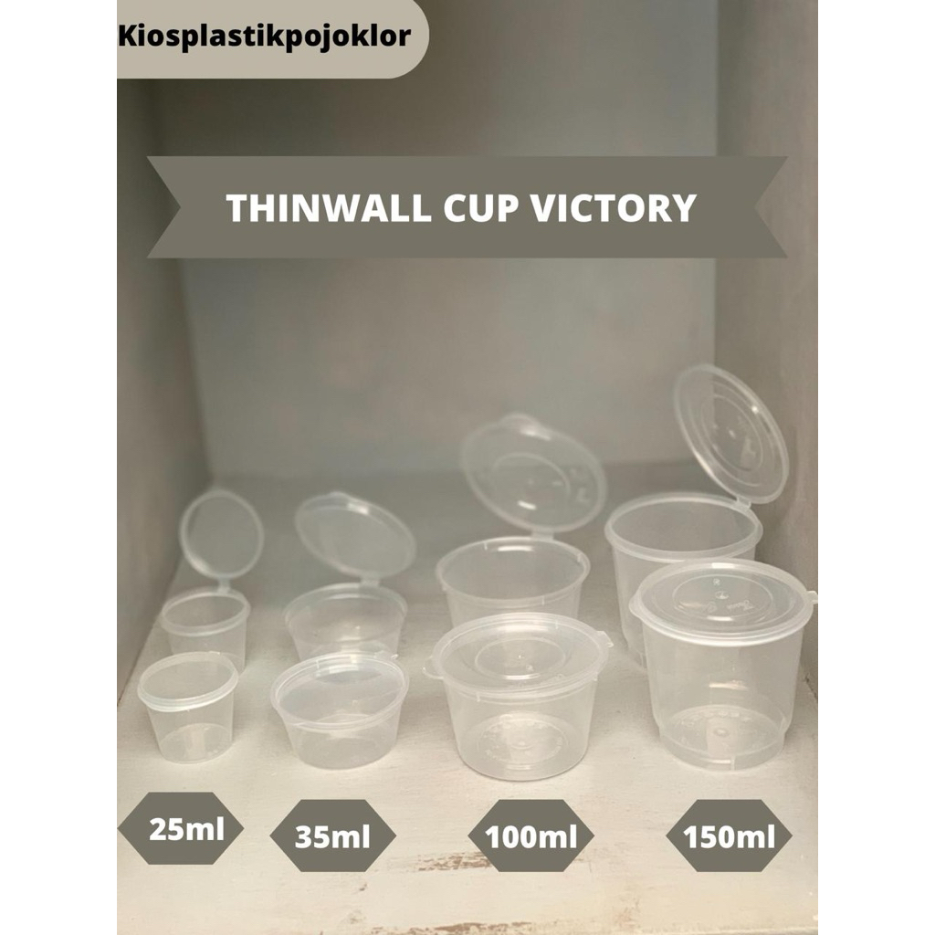 Thinwall Cup Sambal 25ml
