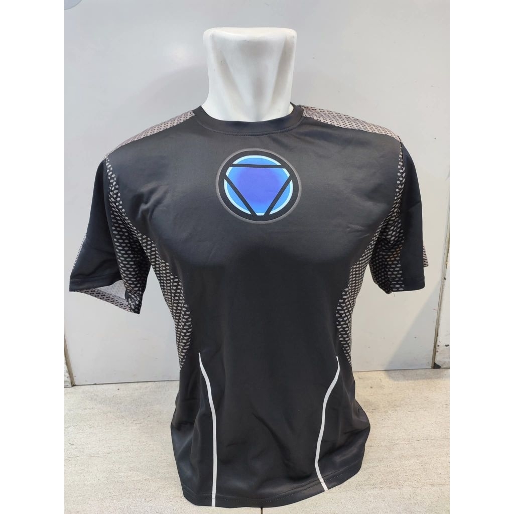 Baju kaos ironman iron man tony stark superhero marvel cocok untuk gym olahraga atau dipakai sehari-