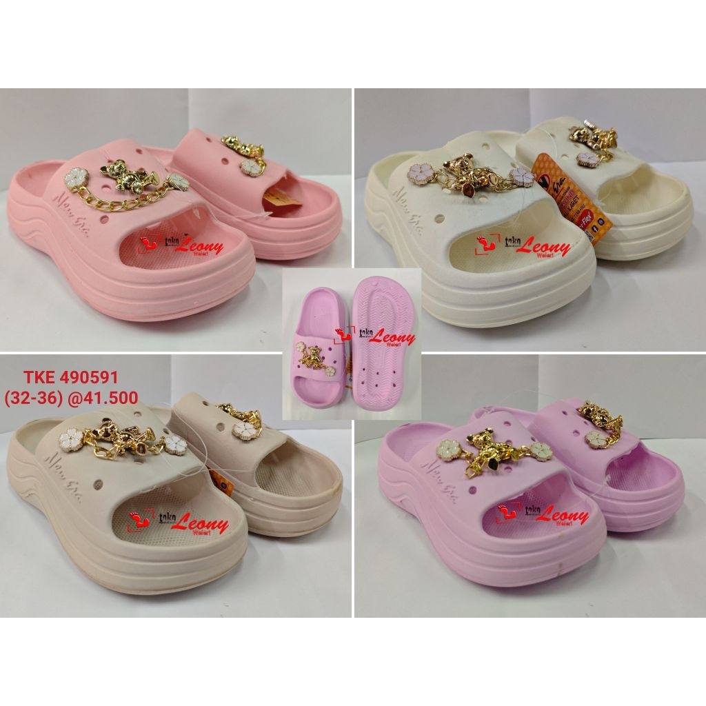 sandal selop new era anak tke / tge 490591