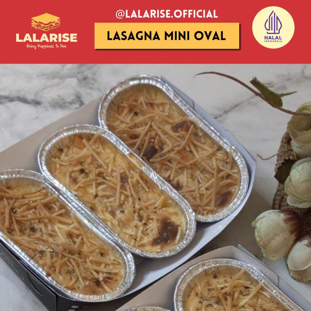 

Lasagna Mini Oval
