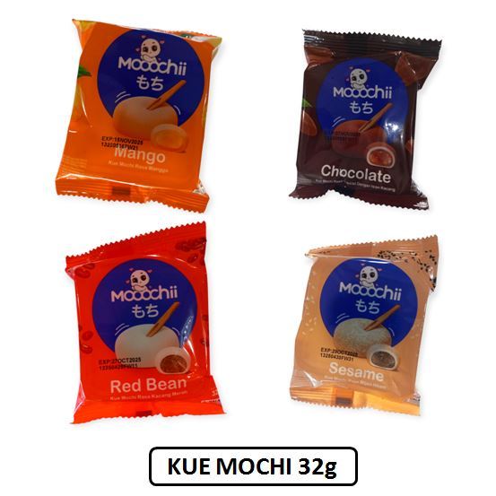 

Kue Mochi Aice Festive Desert Rasa Coklat Mango Red Bean Sesame