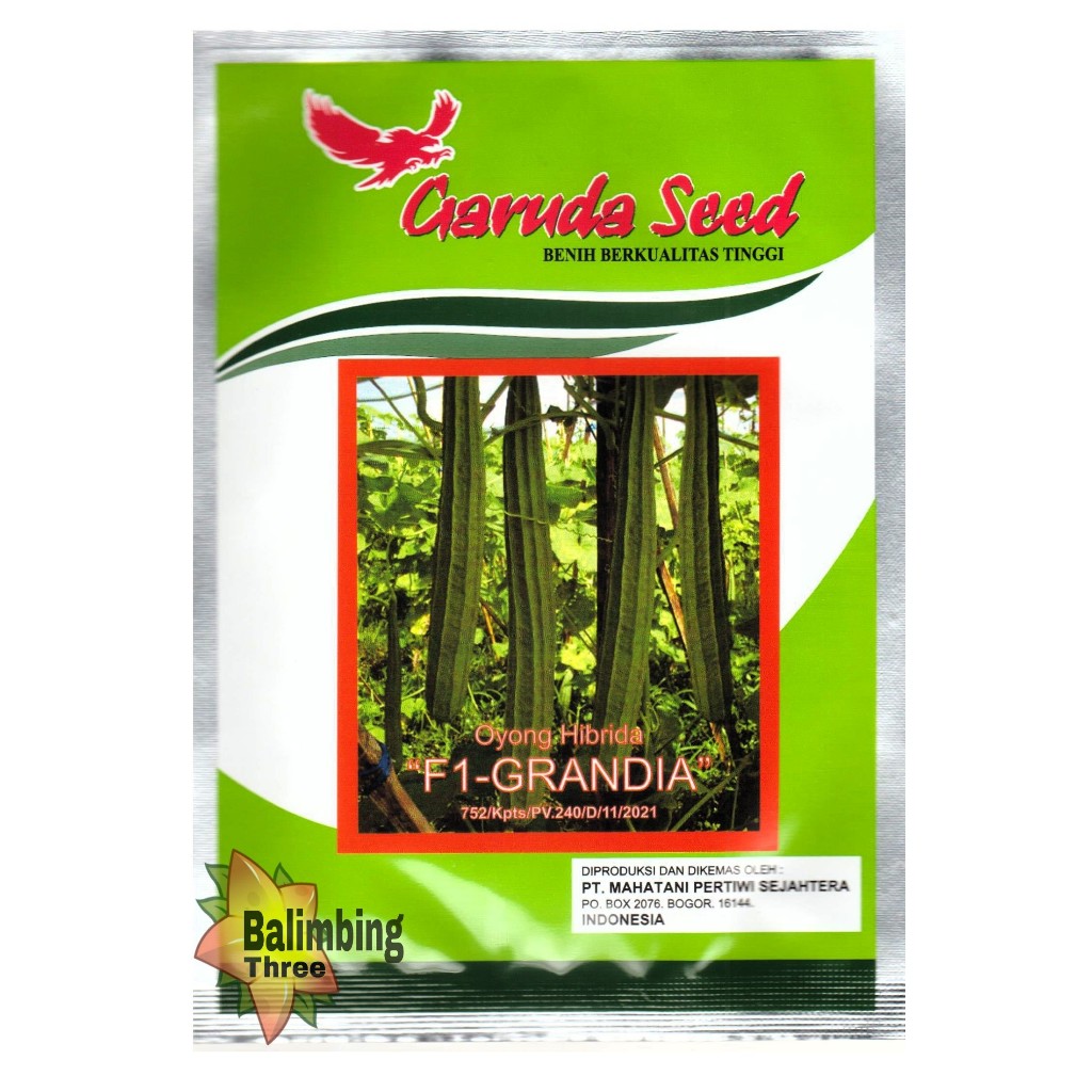 Garuda Seed Benih Bibit Gambas Oyong Unggul F1 Grandia 10Gram