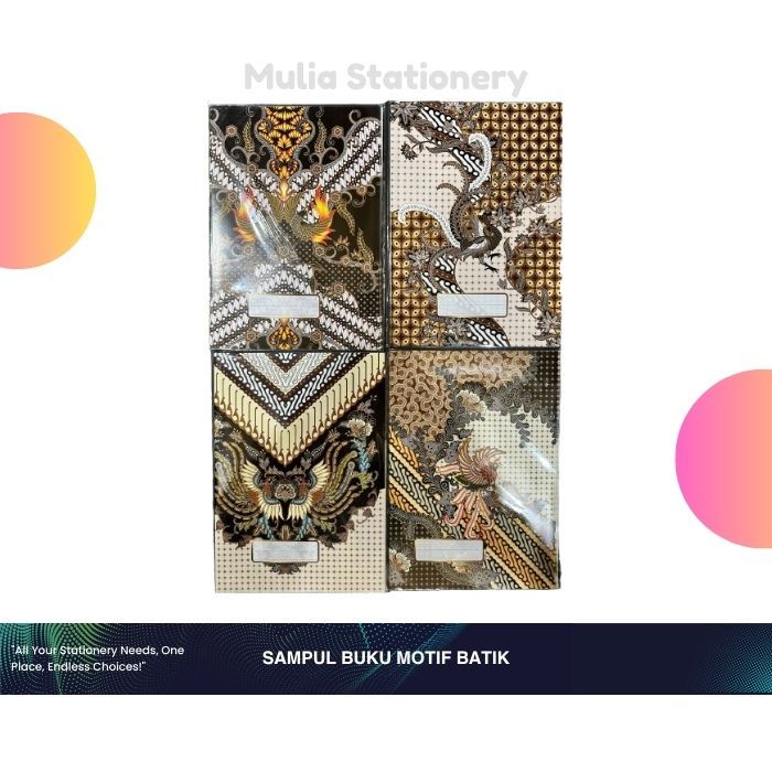 

(1 Pak isi 20 Lembar) Sampul Buku Motif Batik | SAMPUL BUKU MOTIF BATIK | Perlengkapan Sekolah | Sampul Buku