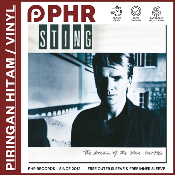 Vinyl STING - Dream Of The Blue Turtles [Piringan Hitam]